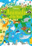 Usborne Book and Jigsaw Animals of the World spread