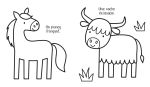 Les animaux page intérieure