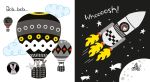 Baby's Black and White Books Things That Go spread