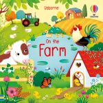 Usborne Book and 3 Jigsaws: On the Farm spread