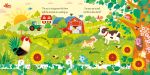 Usborne Book and 3 Jigsaws: On the Farm spread