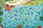 Dinosaur Puzzle Book spread