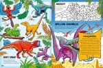 Dinosaur Puzzle Book spread