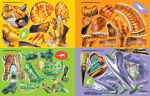 Construis tes dinosaures avec des autocollants page intérieure