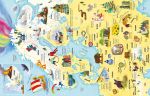 Usborne Picture Atlas of the World spread