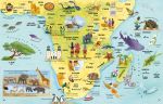 Usborne Picture Atlas of the World spread