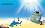 Big Sticker Book of Sharks spread