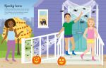 Sticker Dolly Dressing Trick or treat spread