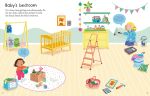 First Sticker Book The New Baby spread