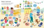 First Sticker Book The New Baby spread