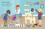 Sticker Dolly Dressing Pets spread