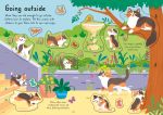 Little First Stickers Cats and Kittens spread