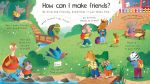 Lift-the-flap First Questions and Answers How can I make friends? spread