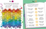 A Number Puzzle a Day spread