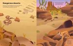 Big Sticker Book Deadly Animals spread