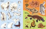 Big Sticker Book Deadly Animals spread