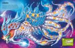 Build Your Own Aliens and Space Warriors Sticker Book spread