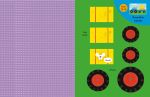 Cut and Stick Vehicles spread