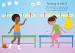 Little Sticker Dolly Dressing Starting School spread