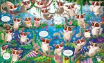Usborne Book and Jigsaw Night time spread