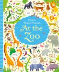 Usborne Book and Jigsaw At the Zoo spread