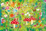 Usborne Book and Jigsaw Bugs spread