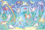 Usborne Book and Jigsaw Unicorns spread