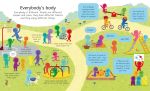 Usborne Book and Jigsaw Human Body spread