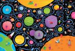 Usborne Book and Jigsaw Space Maze spread
