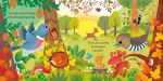 Usborne Book and 3 Jigsaws: Woodland spread