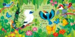 Usborne Book and 3 Jigsaws: The Zoo spread