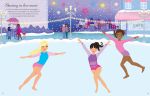 Sticker Dolly Dressing Ice Skaters spread
