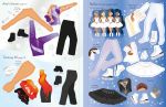 Sticker Dolly Dressing Ice Skaters spread