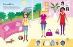 Sticker Dolly Dressing Movie Stars spread