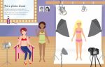 Sticker Dolly Dressing Movie Stars spread