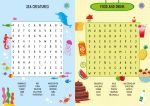 Lots of Travel Puzzles and Games spread