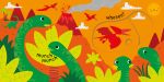 Slide and See Dinosaurs spread