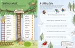 Usborne English and Maths Giant Workbook 8-9 spread