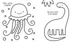 My Big Colouring Book spread