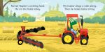 Raptor on a tractor spread