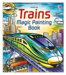 Trains Magic Painting Book book cover