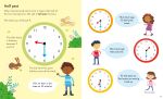 Usborne Book and Jigsaw Telling the Time spread