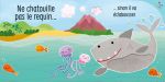 Ne chatouille pas le requin ! page intérieure