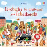 L'orchestre des animaux joue Tchaikovski couverture