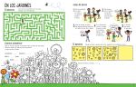 Pasatiempos y juegos para las vacaciones página interior