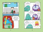 Los monstruos salen de excursión - LIBRO 7 página interior