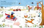 Poppy and Sam's Christmas Sticker Book spread