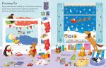 Poppy and Sam's Christmas Sticker Book spread