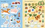 Poppy and Sam's Christmas Sticker Book spread