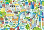 Usborne Book and Jigsaw London spread